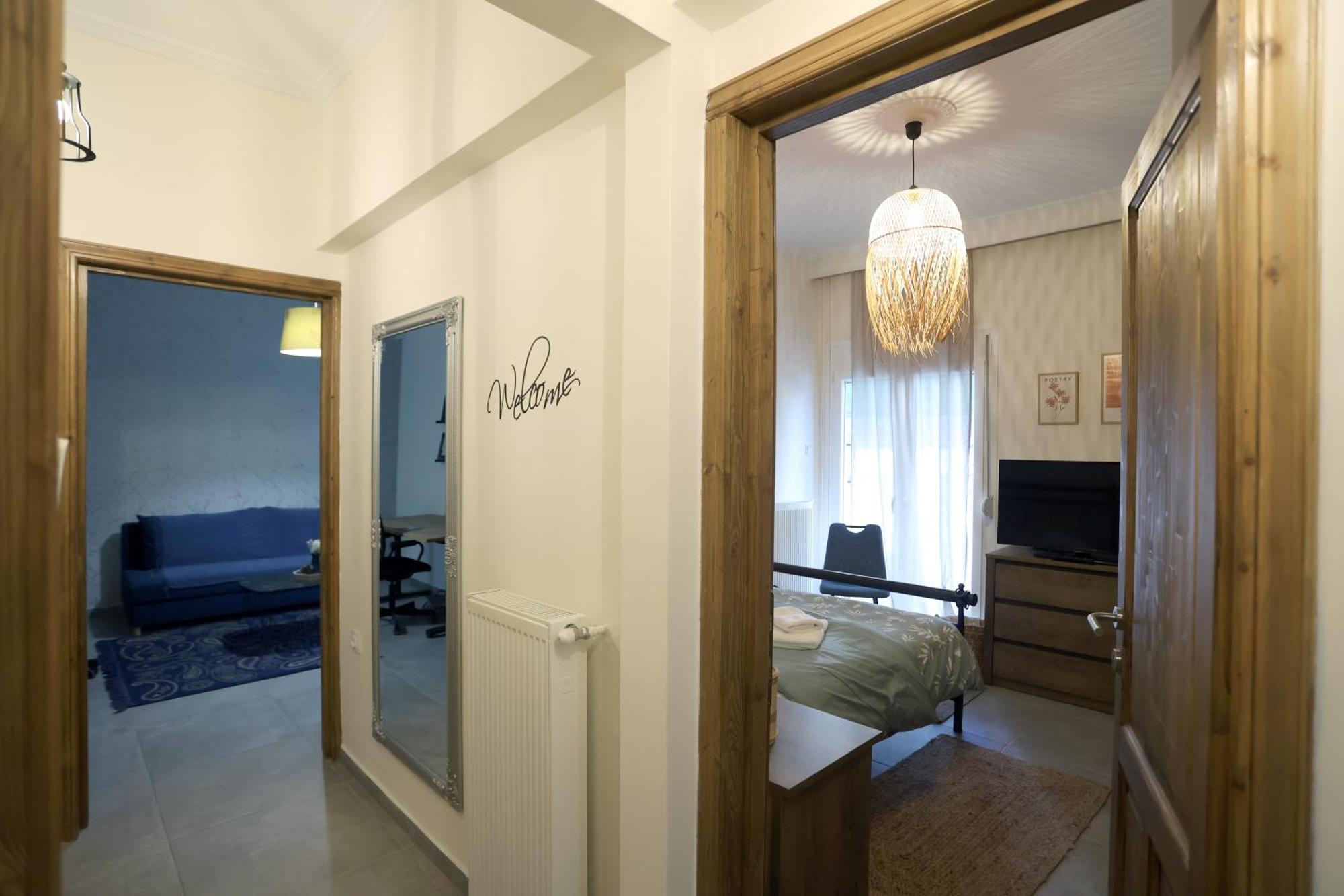 Στυλ & Άνεση Στο Κέντρο La Maison 12 Ανακαινισμένο Διαμέρισμα ラリサ エクステリア 写真
